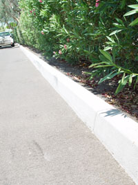 Commercial, Parking Lot Curbs